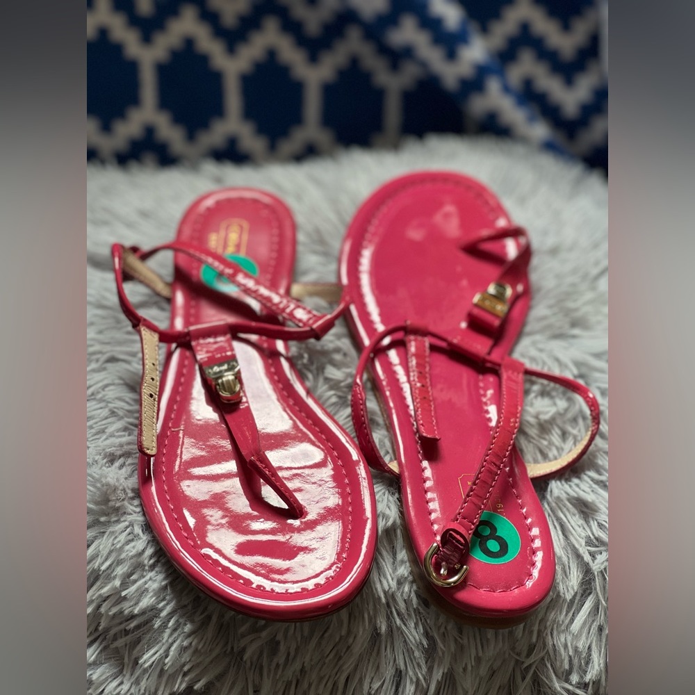 Pink coach sandals - Picture 3 of 4